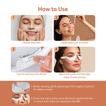 Rejuven Eyes Aura™ + Free gift (Facial massage roller + Alignment band V + Roller massager Y + Anti-acne tape)