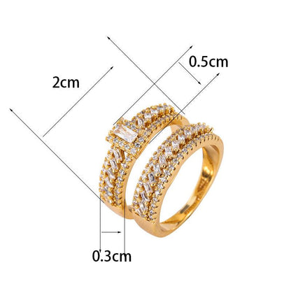 Stylish Zircon Ring - Shopylife