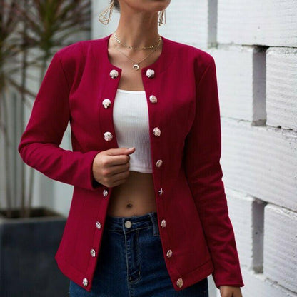 Tendy Double-Breasted Blazer.