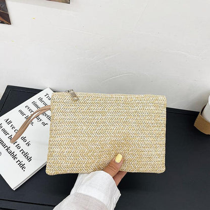 Wheat Clutch Bag.