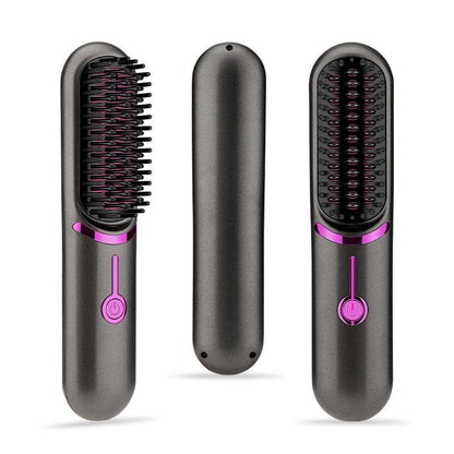 Wireless Straight Comb USB Charging Hairdressing Comb Rolls - Shopylife