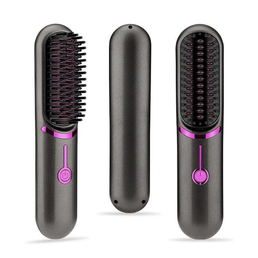 Wireless Straight Comb USB Charging Hairdressing Comb Rolls - Shopylife