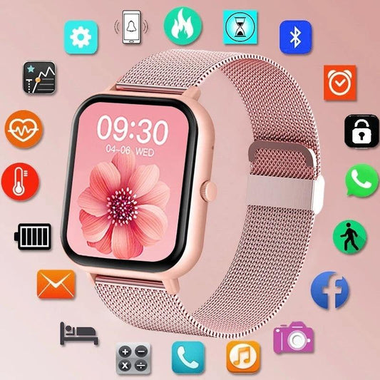 ZL54C Smart Watch AI Voice Assistant Heart Rate Blood Oxygen Sleep - Shopylife