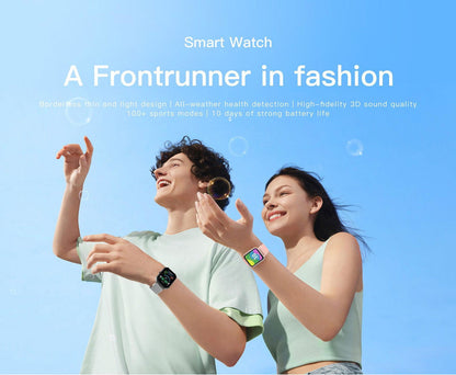 ZL54C Smart Watch AI Voice Assistant Heart Rate Blood Oxygen Sleep - Shopylife