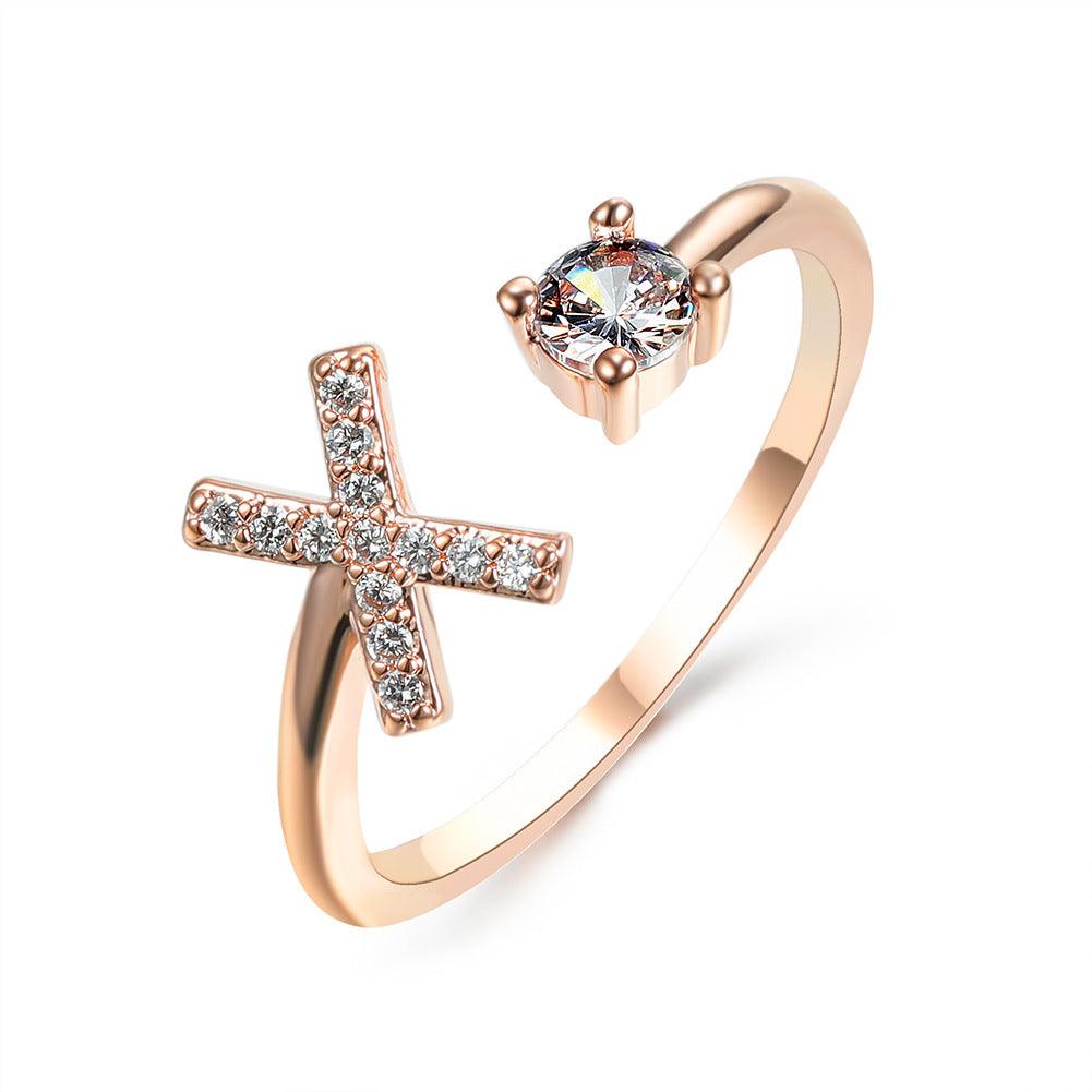 Sleek Letter Ring - Shopylife